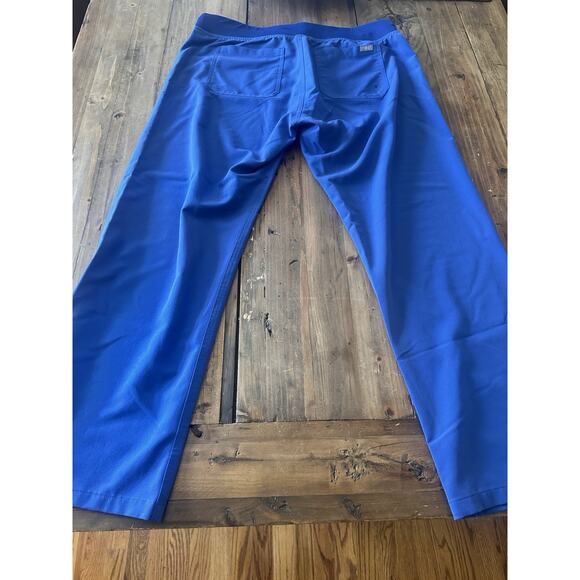 Figs Scrub Pants Size Large Petite Livingston Bottoms Royal Petite - Picture 8 of 14